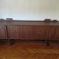 Credenza vintage italiana in legno, anni 60'