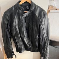 Giubbino da moto nero