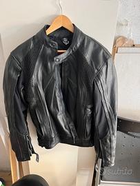 Giubbino da moto nero