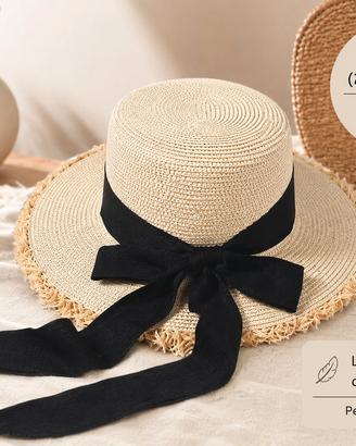 Cappello donna stile boho chic per mare, spiaggia 
