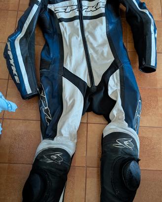 Tuta moto intera Spyke in pelle - Accessori Moto In vendita a Agrigento