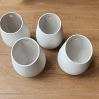 Set di 4 vasi in ceramica sospesi IKEA