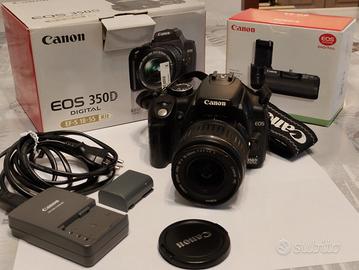 Canon 350D kit +battery grip 