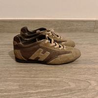 HOGAN: Sneakers Olimpia, in pelle, Misura 37