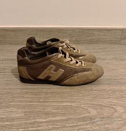 HOGAN: Sneakers Olimpia, in pelle, Misura 37