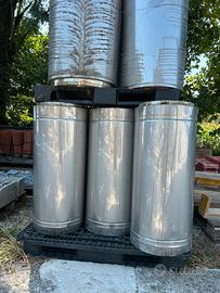 Canna fumaria in acciaio inox doppia parete