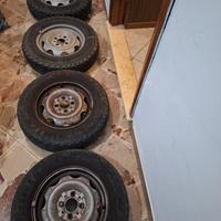 Ruote complete di  cerchio  per fiat  panda 4x4
