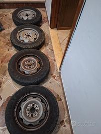 Ruote complete di  cerchio  per fiat  panda 4x4