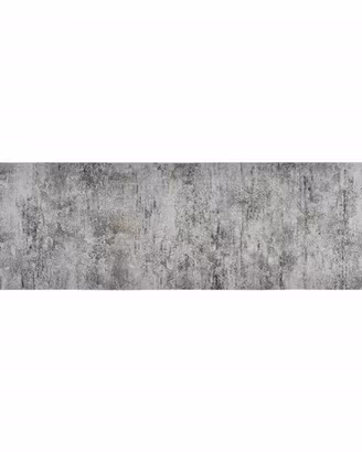 Tappeto da Cucina Lavabile Beton 60x180 cm Velluto