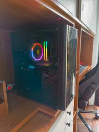 PC Ryzen 5 5600X 1660 super + monitor