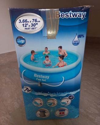 piscina da giardino Bestway 3.66 m  x 76 cm