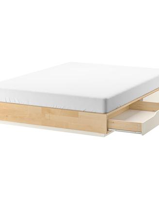 Letto contenutore ikea Mandal 140x200