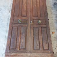 portoncino in castagno