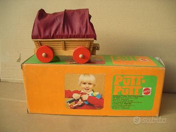 Carro far west in legno - anni '70 NOS