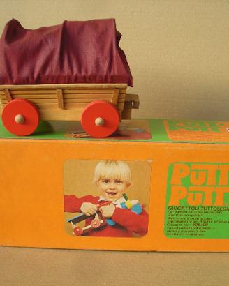 Carro far west in legno - anni '70 NOS