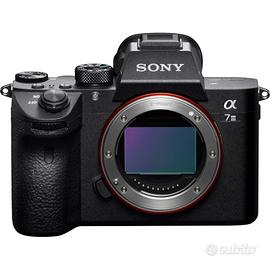 Fotocamera Sony Alpha 7 III body nuova