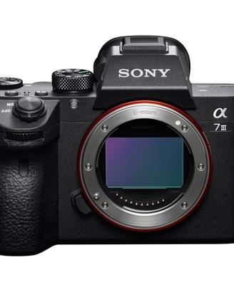 Fotocamera Sony Alpha 7 III body nuova
