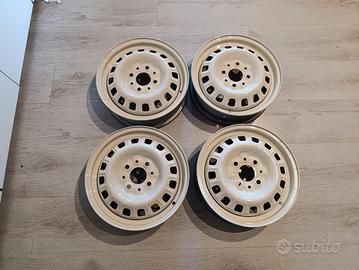 cerchi originali Fiat 4x98 colore avorio Panda 4x4
