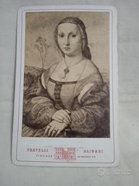 Carte de visite Alinari Maddalena Strozzi