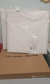 due Pannelli led soffitto ad incasso 4000k