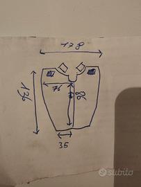 coppia cuscini nuovi per barca