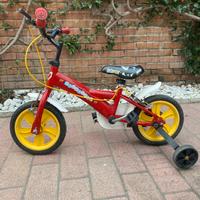 Bici bimbo/a con rotelle