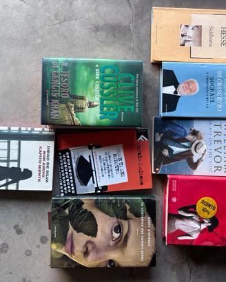 Lotto libri vari narrativa e gialli
