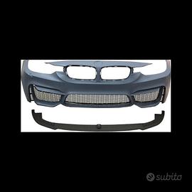 BMW 3 F30-F31 Paraurti M4 look con spoiler lip