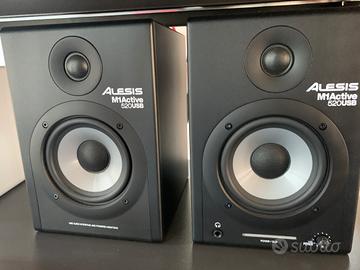 Coppia Monitor da Studio Alesis M1 520 USB