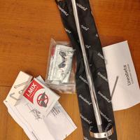 Barra portasciugamani cromato Lineabeta