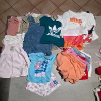 lotto vestiti bambina 6 12 mesi