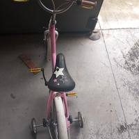 bici rosa bambino