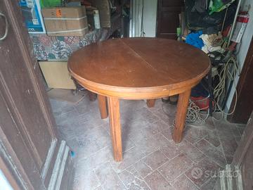 tavolo rotondo allungabike