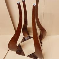 Gambe a sciabola vintage per tavolo 