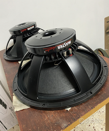 Coppia subwoofer Master Audio 18" | 800w | 8 ohm