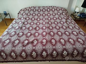 Copriletto matrimoniale artigianale