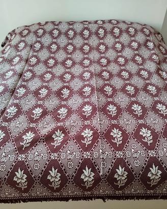 Copriletto matrimoniale artigianale