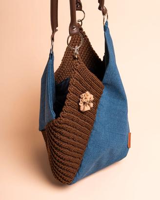 Borsa misto jeans
