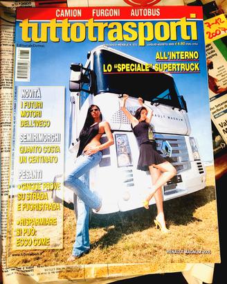 collezione tuttotrasporti e quattroruote