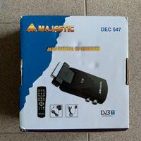 Majestic DEC 547 - Mini Digital Tv Receiver