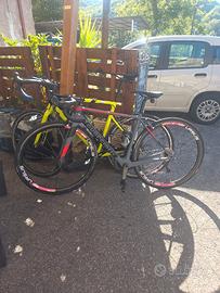 ruote full carbon alto profilo per copertoncino 