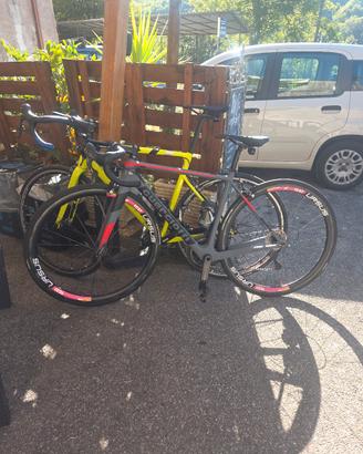 ruote full carbon alto profilo per copertoncino 