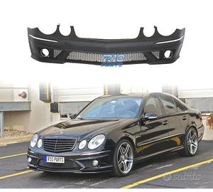 PARAURTI ANTERIORE PER MERCEDES W211 06-09 LOOK AM