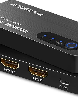 AVIDGRAM HDMI 2.1 Switch 8K 4K 120Hz PS5 Xbox