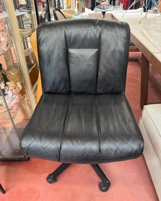 Poltrona ufficio in pelle