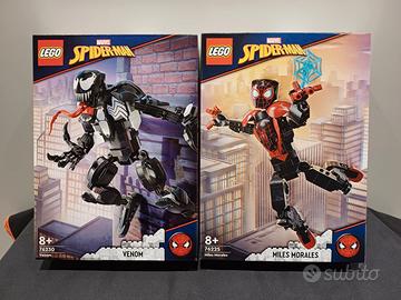 Lego 76230 Venom + 76225 Miles Morales, nuovi