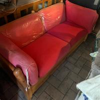 Divano letto vintage anni ‘70 chalet design