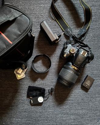 Nikon d3200 con accessori