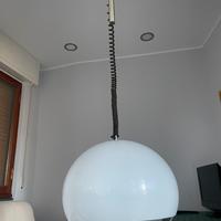 Lampadario anni 70 plexiglas