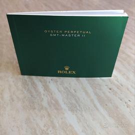 ROLEX , GMT booklet Master II